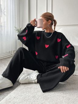 Trenbee - Gloria Black Co-Ord Set