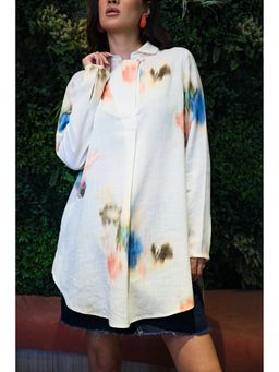 Virgio - Women Multi-Colour Abstract Shirt