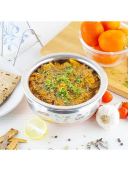 Omega - Stainless Steel Copper Bottom Chetty-Handi - Set of 4 (700ml, 11L, 16L, 21L)