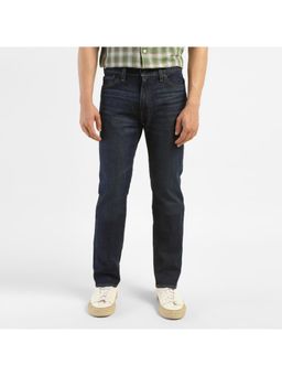 Levi's - Mens 513 Navy Blue Slim Straight Fit Jeans