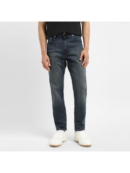 Levi's - Mens 512 Navy Blue Slim Tapered Fit Jeans