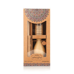 Amogha - Lavender Khus Reed Diffuser with Oil & 8N Reed Sticks