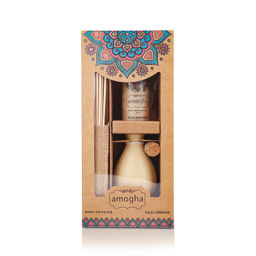 Amogha - Tulsi Camphor Reed Diffuser with Oil & 8N Reed Sticks