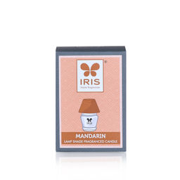 Iris - Fragrances Mandarin Lamp Shade Candle