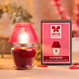 Iris - Fragrances Raspberry Lamp Shade Candle