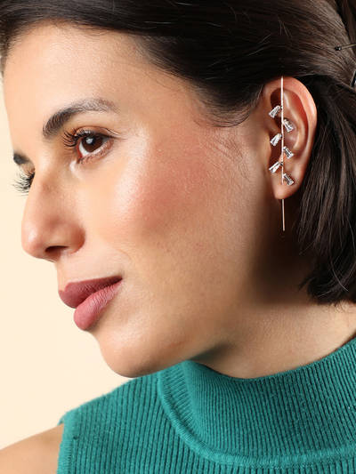 Contemporary Ear Cuff Earrings