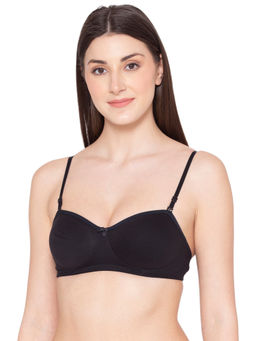 Groversons Paris Beauty - Women T-Shirt Bra - Black