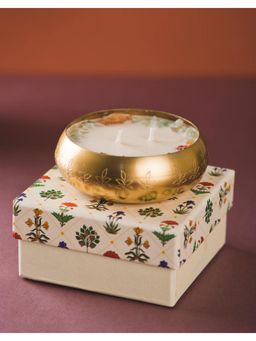Fabindia - Brass Metal Candle Container (S)