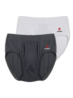 Omtex - Mens Sports Cricket Special Briefs Multi-Color (Pack of 2)