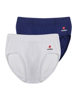 Omtex - Mens Sports Cricket Special Briefs Multi-Color (Pack of 2)