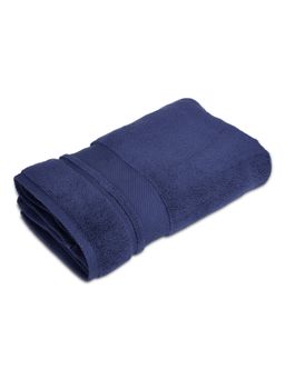 Boutique Living - Platinum Pulse Navy Blue 100% Cotton 625 Gsm Bath Towel (L)