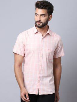 Cantabil - Men Pink Shirt