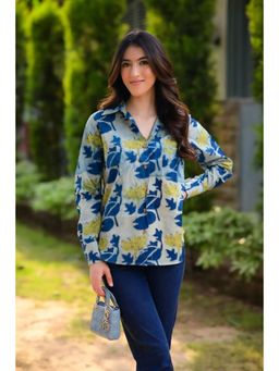 Gahan - Womens Viscose Rayon Straight Printed Shirt