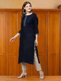 Gahan - Womens Viscose Rayon Straight Kurta