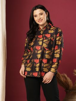 Gahan - Womens Viscose Rayon Printed Style Shirt
