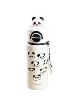 Little Surprise Box - White 3D Panda Kids Water Bottle, 550Ml