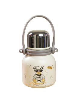 Little Surprise Box - Thermos Shiny White Ted Premium Insulated Bottle, 600Ml