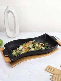 Smokey Cocktail - Creative Serving Platter (Black)