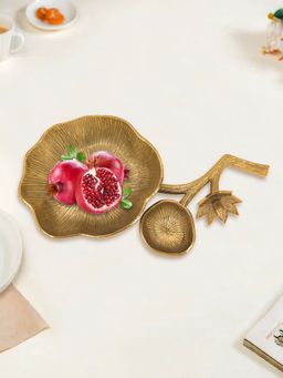 Metalsmith - Aluminium Snack Tray For Serving Snacks, Cookies, Dryfruits