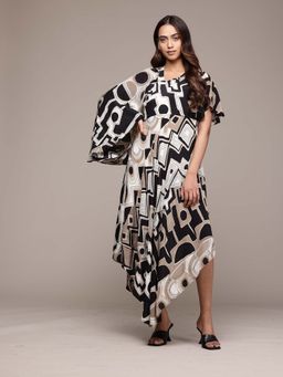 Ritu Kumar - Black Meraki Long Dress