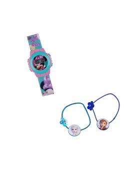 Disney - Princess Basic Digital Watch and Hair Accessories Combo