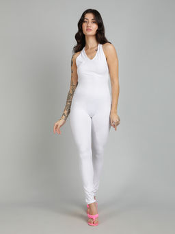 KOTTY - Women Sleeveless Stylish Solid Jumpsuit