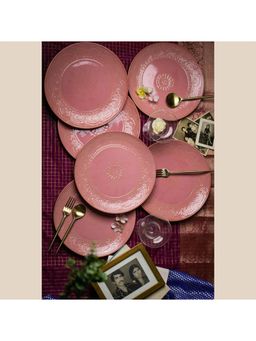 Amalfiee Ceramics - Handmade Miami Exclusive Quarter Plates Set Of 6