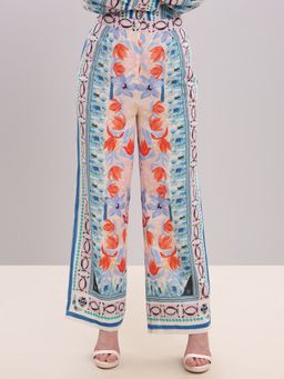 VERO MODA - Multi-Color Floral Wide Pant