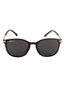 Voyage - Black Wayfarer Sunglasses-A3046MG3182