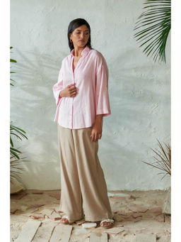 CANOOPI - Blush & Frappe Shirt with Trouser (Set of 2)