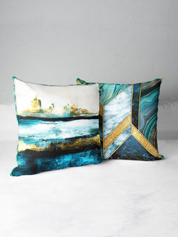 BIANCA - Suzane 16 X16 Cushion Teal11