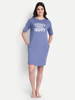 Bedtime Story - Blue Be Kind Night Dress