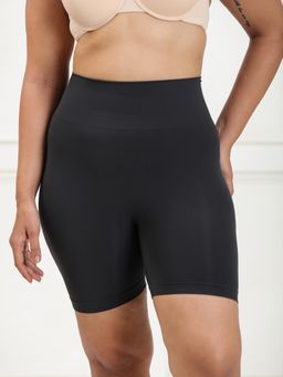 Underneat - Black Women High Waist All Day Seamless Shorts