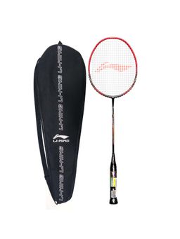Li-Ning - Turbo X-50-G4 Strung Badminton Racquet (Red, Black, Gold 86 g)