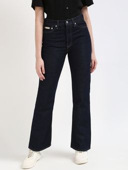Calvin Klein - Cotton Straight Fit Mid Rise Blue Jeans
