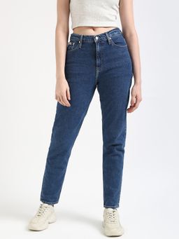 Calvin Klein - Medium-Wash Slim Fit Mid Rise Blue Jeans