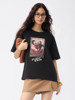 The Souled Store - Kung Fu Panda: The Thundah Womens Oversized T-Shirt