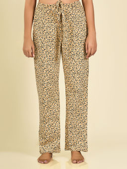 MAYSIXTY - Women Cotton Brown Pyjama