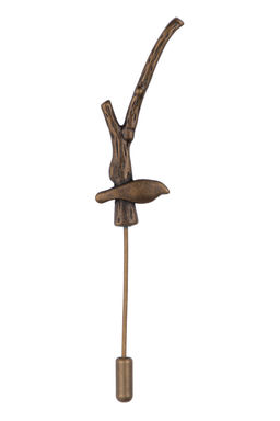 The Tie Hub - Lapel Pin - Branch Rust
