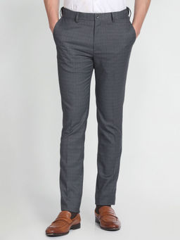 Arrow Newyork - Super Slim Fit Formal Grey Trouser