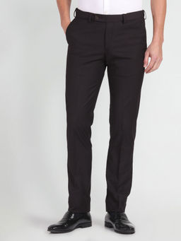 Arrow - Solid Dobby Brown Trouser