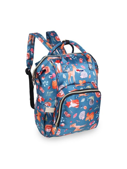 Chinmay Kids Baby Mother Bag With Holder Diaper Changing Multi Compartment Multi-Color