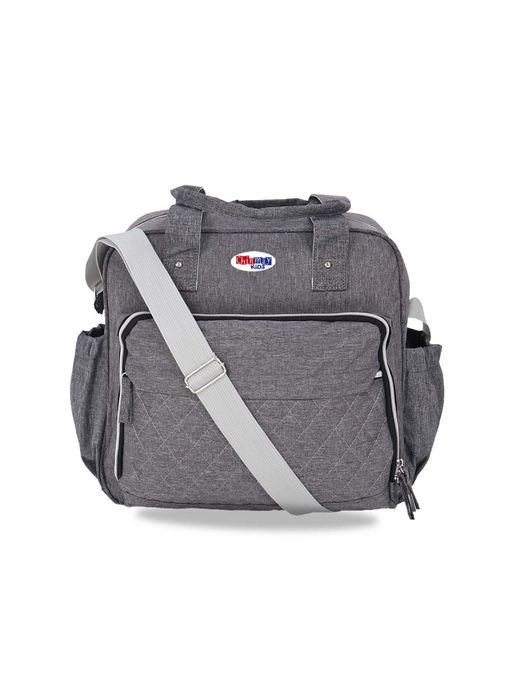 Chinmay Kids Printed Waterproof Multifunctional Travel Backpack For New Born Diaper Bag Grey