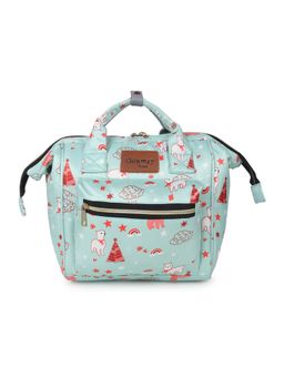 Chinmay Kids - Baby Polyester New Born Casual Travel Outing Stylish Mini Diaper Backpack (Green)