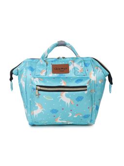 Chinmay Kids - Baby Polyester New Born Casual Travel Outing Stylish Mini Diaper Backpack (Green)