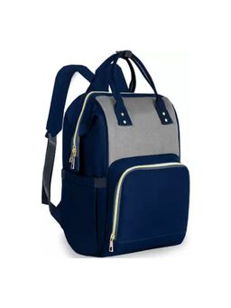 Chinmay Kids - Baby Diaper Backpack for New Born Baby Mother/Mom Stylish Polyester Organizer Navy Blue