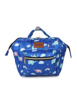 Chinmay Kids - Baby Polyester New Born Casual Travel Outing Stylish Mini Diaper Backpack (Royal Blue)