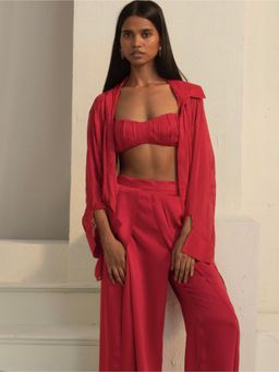 BEYOND - Swan Shirt Red