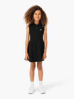 Lacoste - Black Solid Regular Dress