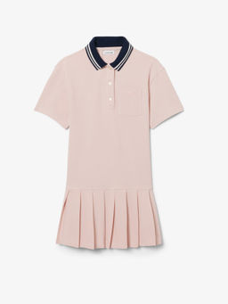 Lacoste - Pink Solid Regular Dress